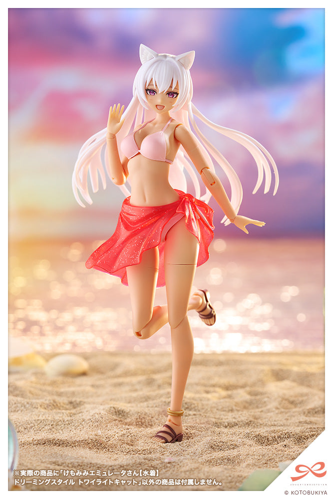 Sousai Shoujo Teien Animal Ears Emulator (Swim Style) Dreaming Style Twilight Cat 1/10 Scale Model Kit