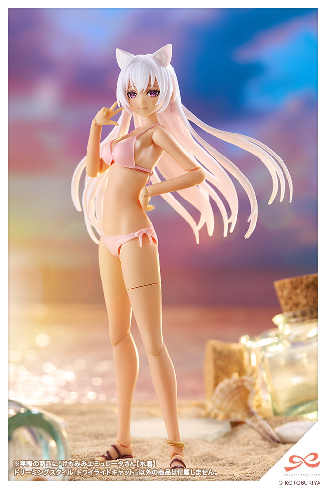 Sousai Shoujo Teien Animal Ears Emulator (Swim Style) Dreaming Style Twilight Cat 1/10 Scale Model Kit