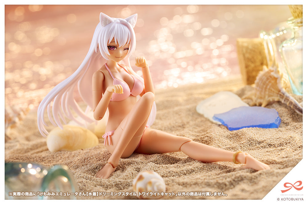 Sousai Shoujo Teien Animal Ears Emulator (Swim Style) Dreaming Style Twilight Cat 1/10 Scale Model Kit