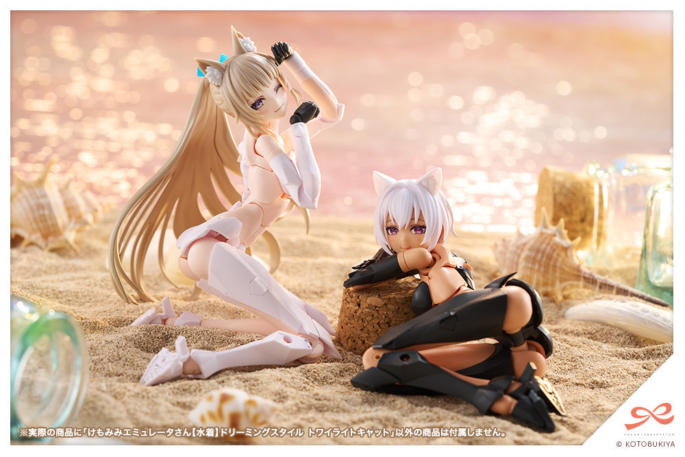 Sousai Shoujo Teien Animal Ears Emulator (Swim Style) Dreaming Style Twilight Cat 1/10 Scale Model Kit