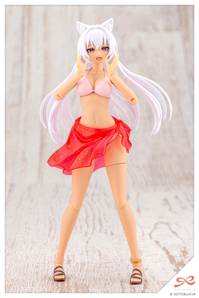 Sousai Shoujo Teien Animal Ears Emulator (Swim Style) Dreaming Style Twilight Cat 1/10 Scale Model Kit