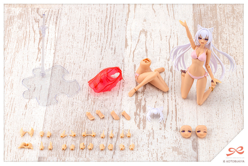 Sousai Shoujo Teien Animal Ears Emulator (Swim Style) Dreaming Style Twilight Cat 1/10 Scale Model Kit
