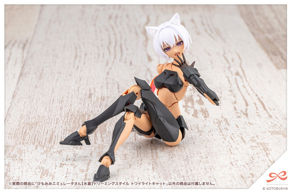 Sousai Shoujo Teien Animal Ears Emulator (Swim Style) Dreaming Style Twilight Cat 1/10 Scale Model Kit