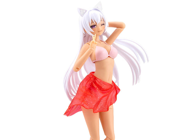 Sousai Shoujo Teien Animal Ears Emulator (Swim Style) Dreaming Style Twilight Cat 1/10 Scale Model Kit