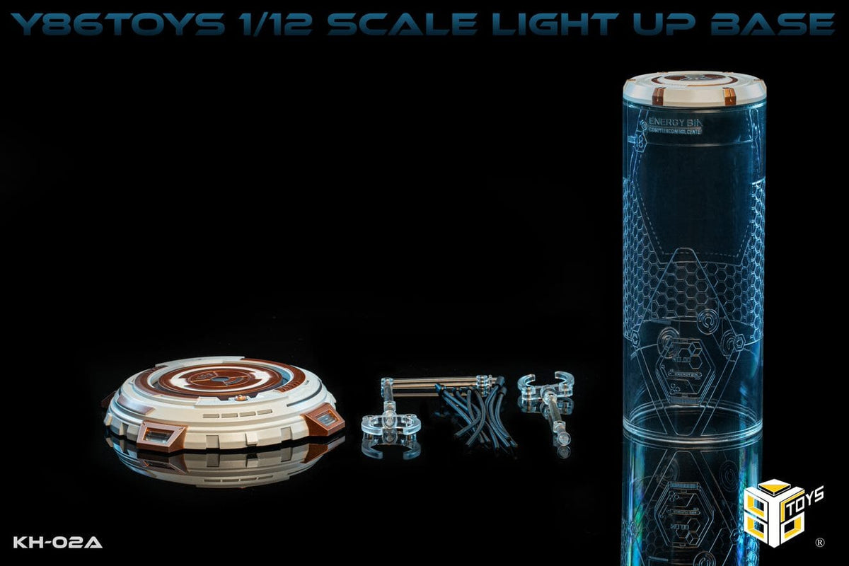 Light-Up 1/12 Scale DX Display Base (White)