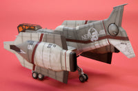 Rebuild of Evangelion Vertical Take-off and Landing Aircraft YAGR-N101 1/100 Scale Model Kit