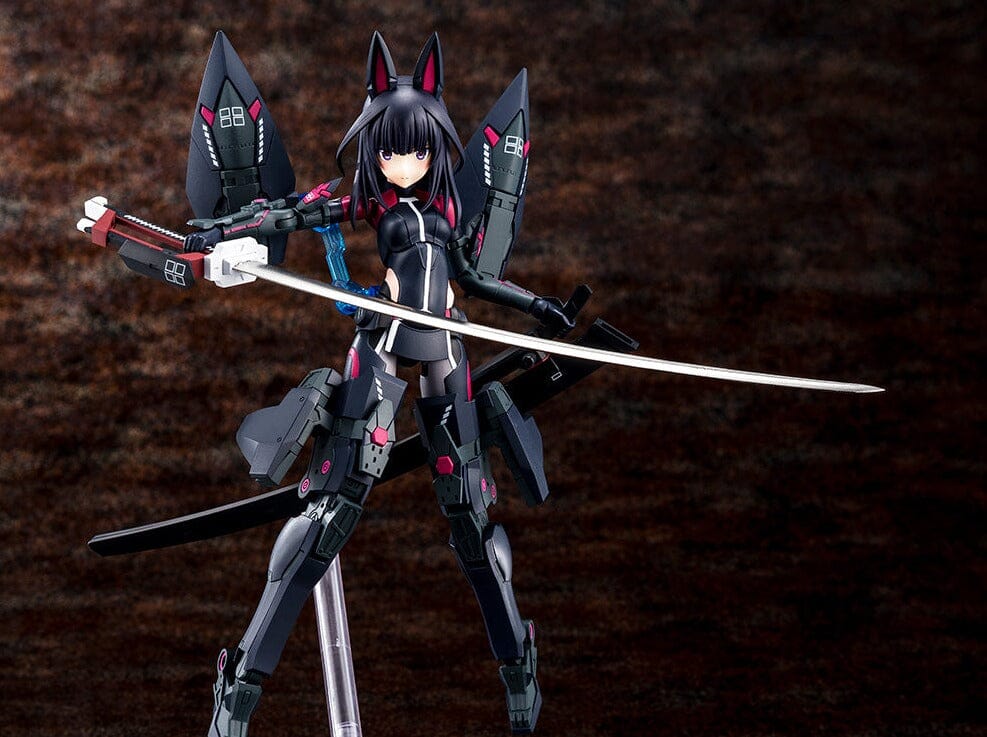 Kotobukiya Alice Gear Aegis Megami Device Plastic Model Kit Kaede Agatsuma Kaiden, 18 Cm