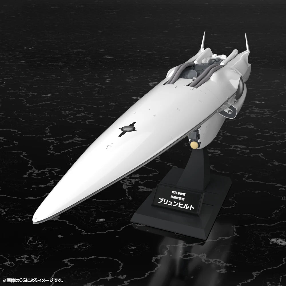 Legend of the Galactic Heroes Galactic Empire Forces Flagship Brunhild 1/3000 Scale Model Kit