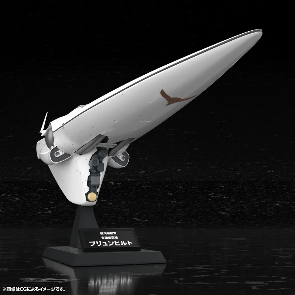 Legend of the Galactic Heroes Galactic Empire Forces Flagship Brunhild 1/3000 Scale Model Kit