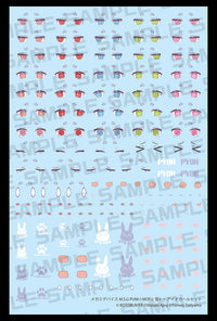 Megami Device M.S.G PUNI MOFU Yuki Tu Eye Decal Set