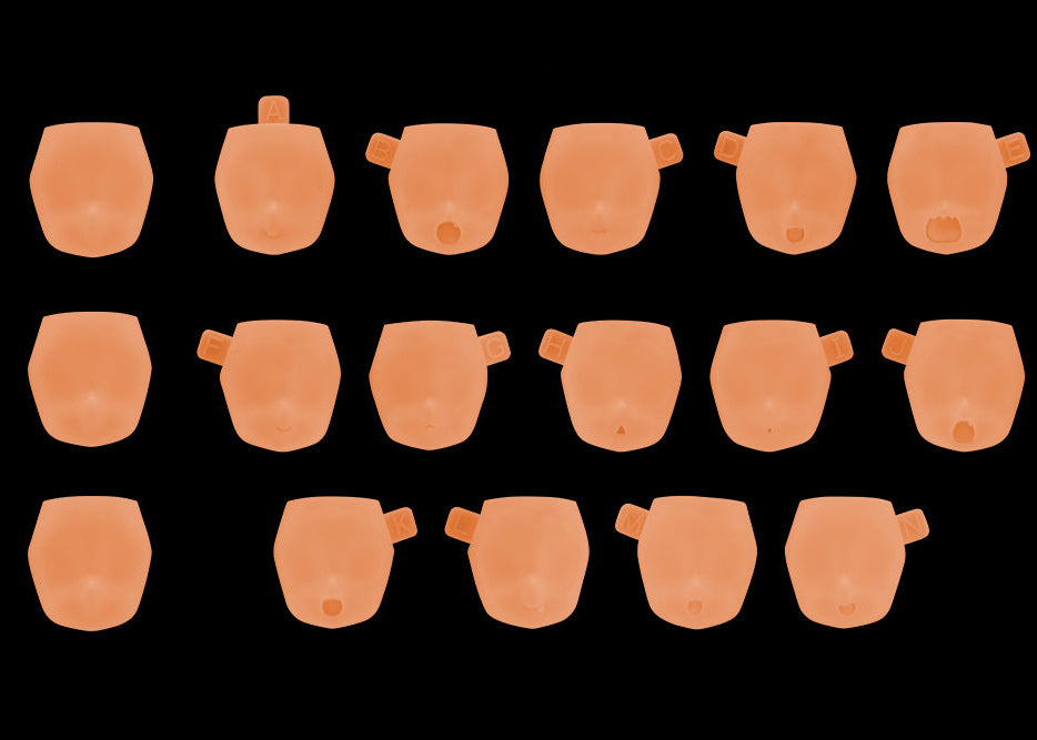 Megami Device M.S.G. 10 Puni☆Mofu 01 Skin Color E Face Set