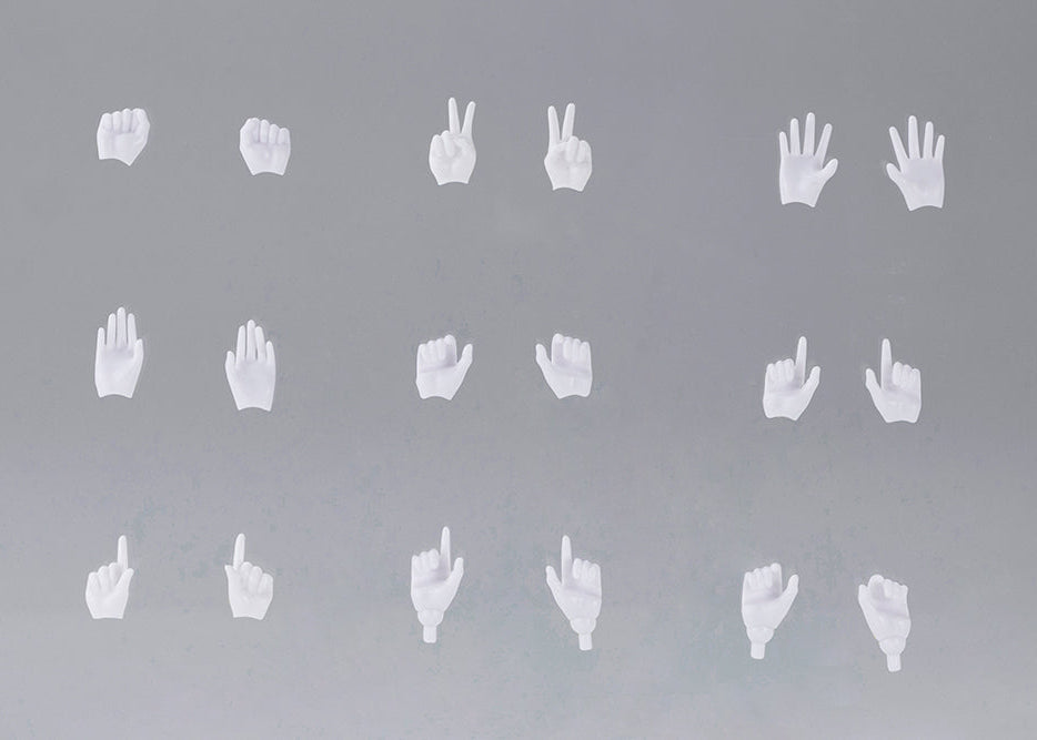 Megami Device M.S.G. 09 Skin Color White Hand Set