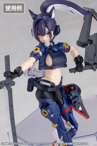 Megami Device M.S.G. 09 Skin Color Black Hand Set