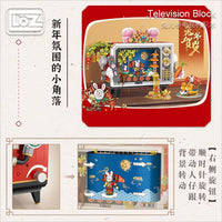 LOZ Creator Series 1073 Rabbit Master TV New Year Spring Festival National Tide