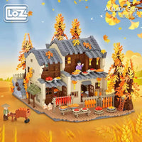 LOZ Architecture Mini Blocks 1071 Sunshine In Autumn Chinese Construction