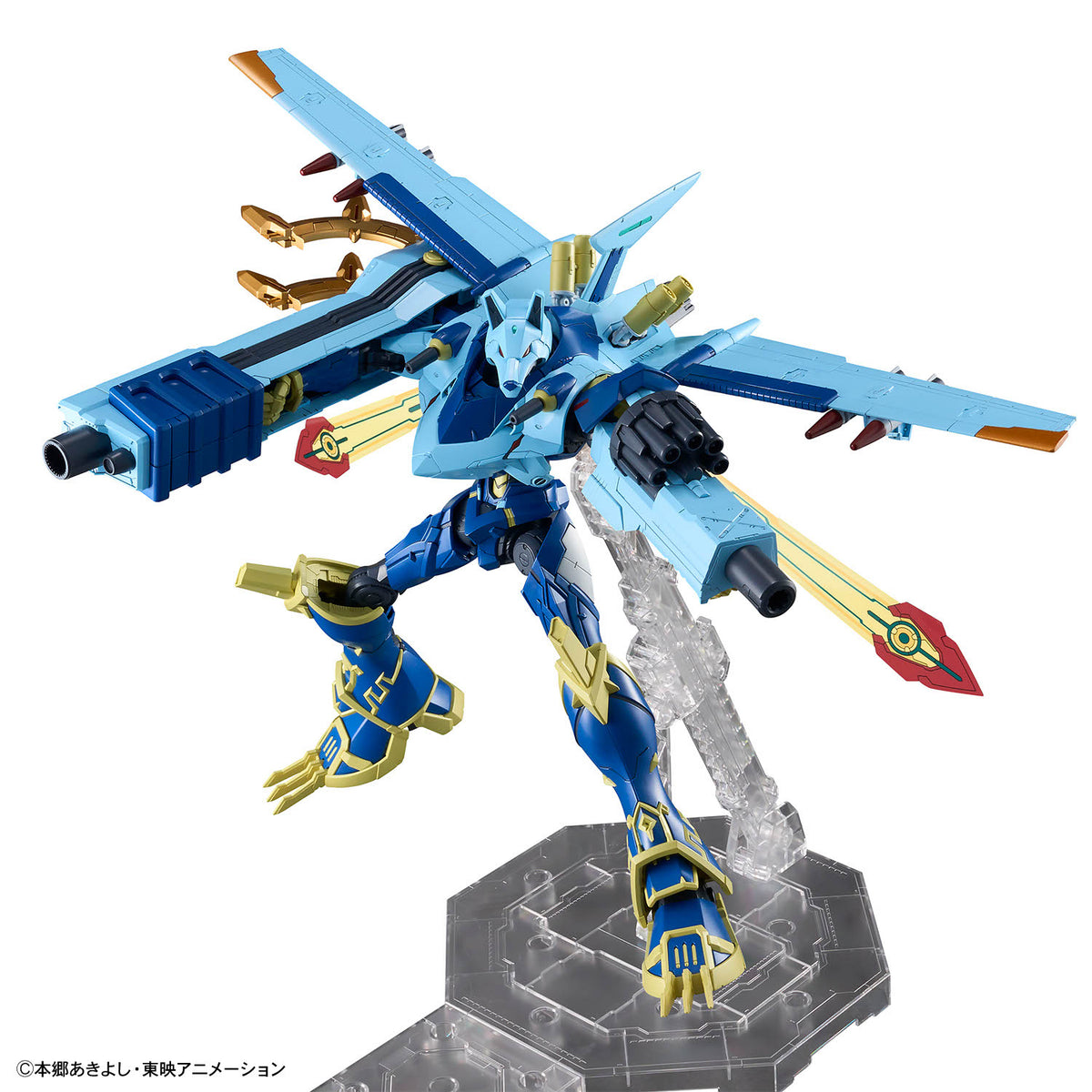Digimon Frontier Figure-rise Standard Amplified MagnaGarurumon Model Kit