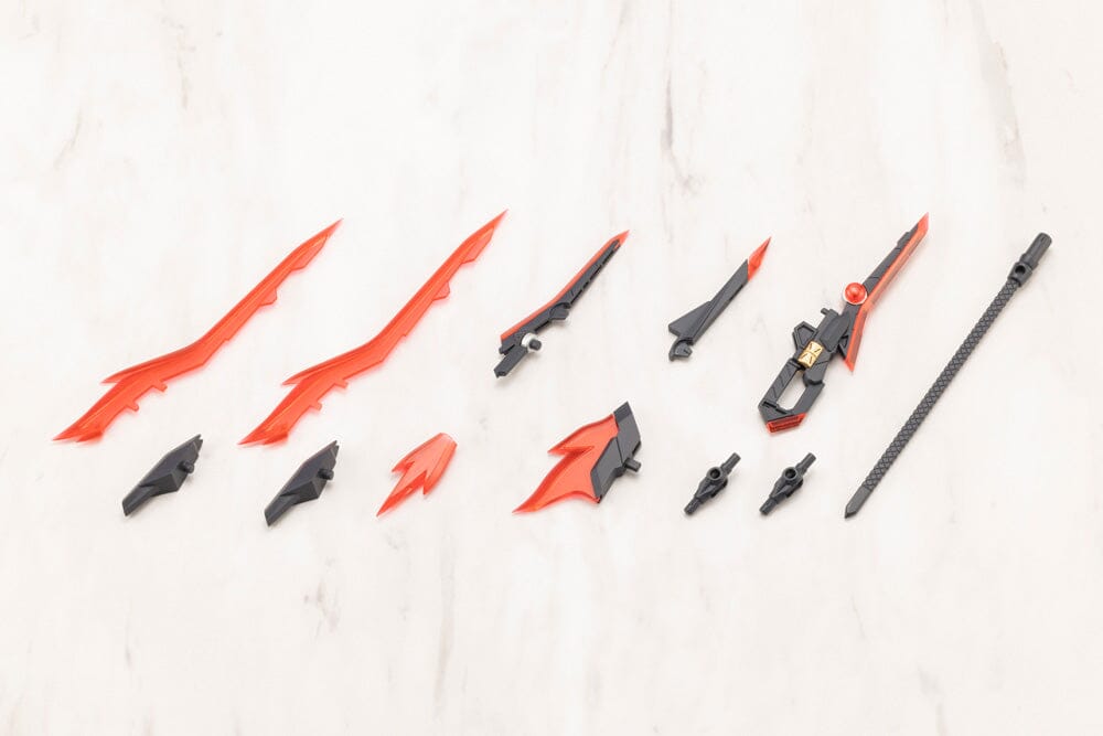 M.S.G. Modeling Support Goods Weapon Unit 52 Gun Blade Lance 2 (Black Ver.)