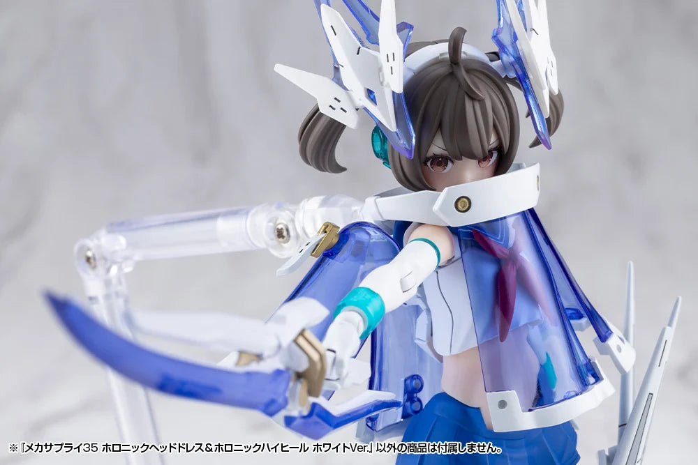 M.S.G. Modeling Support Goods Mecha Supply 35 Holonic Headdress & Holonic High Heels (White Ver.)