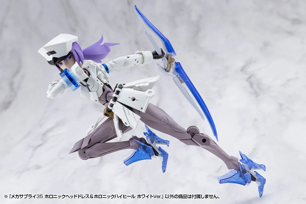 M.S.G. Modeling Support Goods Mecha Supply 35 Holonic Headdress & Holonic High Heels (White Ver.)