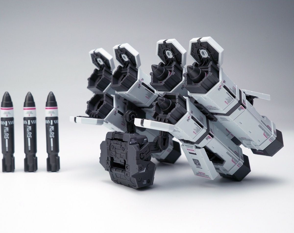 Solomon Kit and (MLRS Backpack + Clear Parts) 1/100 Scale Model Kit