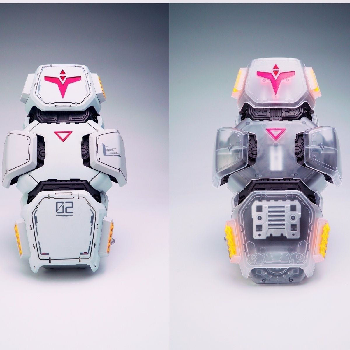 Solomon Kit and (MLRS Backpack + Clear Parts) 1/100 Scale Model Kit