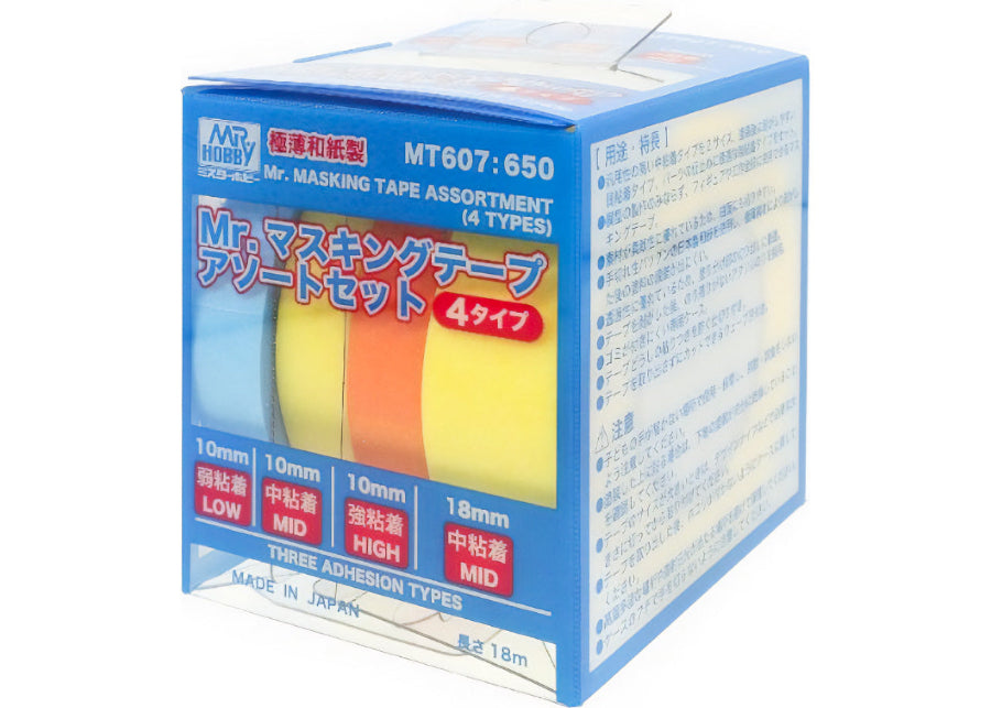 MT607 Mr.Masking Tap Assortment (4 Types) – USA Gundam Store