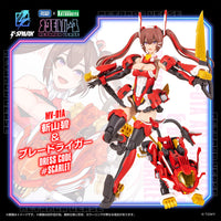 MV-01A Ao Kiriyama & BLADE LIGER DRESS CODEZoids x Metamor Verse MV-01A Ao Kiriyama & Blade Liger (Dress Code #Scarlet) 1/10 Scale Model Kit #SCARLET
