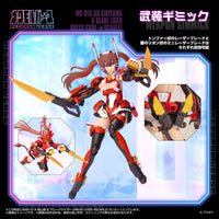 MV-01A Ao Kiriyama & BLADE LIGER DRESS CODEZoids x Metamor Verse MV-01A Ao Kiriyama & Blade Liger (Dress Code #Scarlet) 1/10 Scale Model Kit #SCARLET