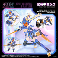 Zoids x Metamor Verse MV-01 Ao Kiriyama & Blade Liger 1/10 Scale Model Kit