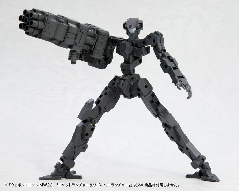 M.S.G. Modeling Support Goods Weapon Unit 22 Rocket Launcher & Revolver Launcher