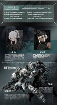 BigFireBird ND-01B Skull Bird & Baza (2-in-1) 1/60 Scale Model Kit