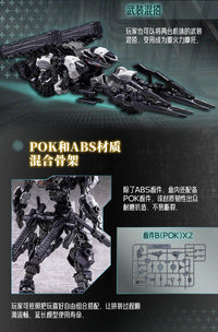 BigFireBird ND-01B Skull Bird & Baza (2-in-1) 1/60 Scale Model Kit