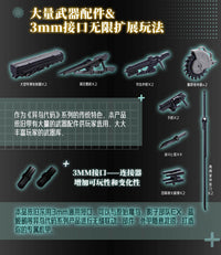 BigFireBird ND-01B Skull Bird & Baza (2-in-1) 1/60 Scale Model Kit
