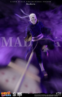Naruto Shippuden Madara Uchiha (White Mask Ver.) 1/6 Scale Action Figure