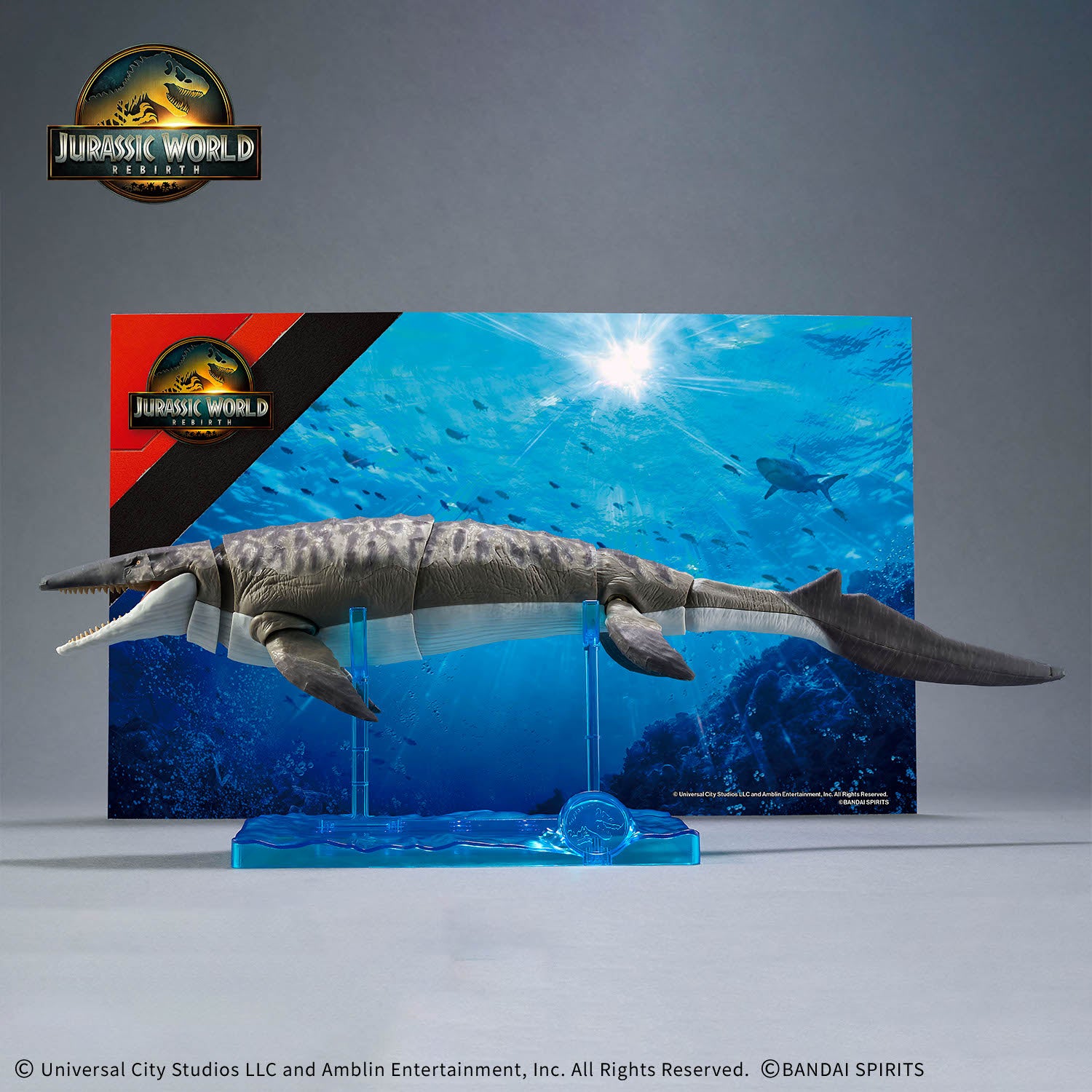 Jurassic World Rebirth Plannosaurus Mosasaurus Model Kit