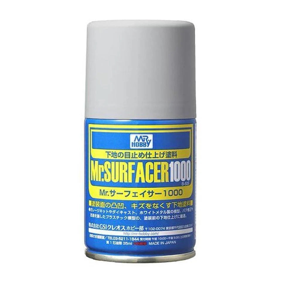 Mr. Hobby Mr. Surfacer 1000 Spray 100ml B505 Model Kit Paint Can GSI