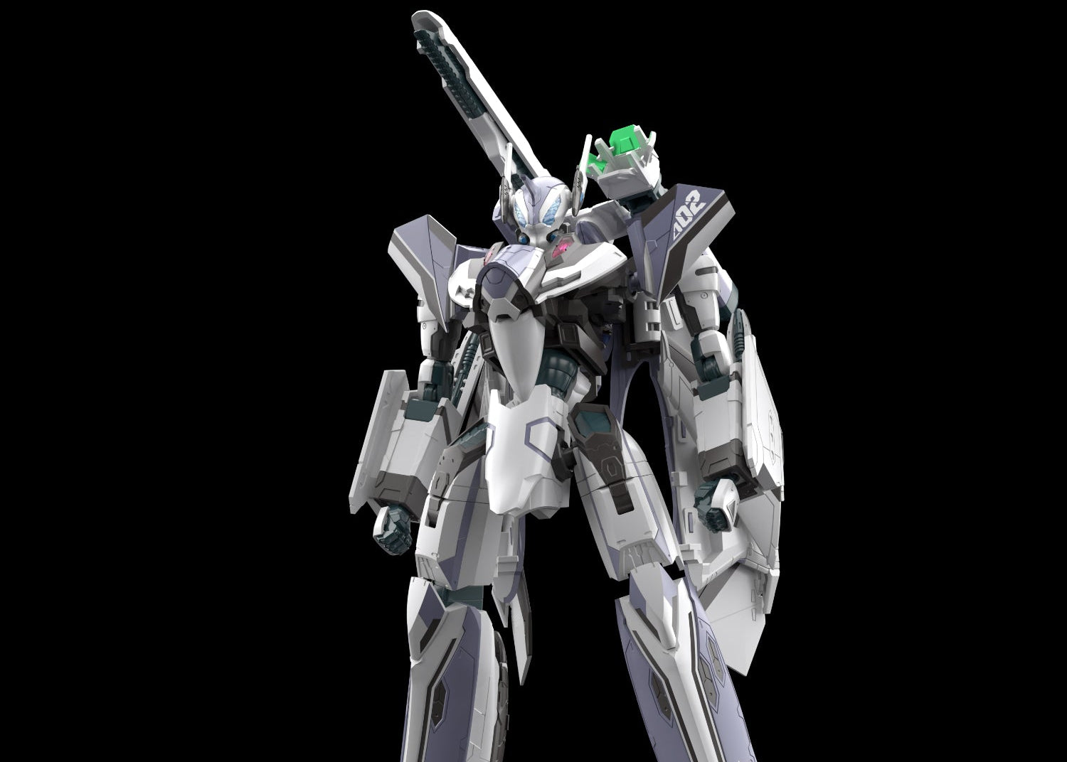 Macross Delta HG VF-31 Siegfried (Messer Ihlefeld Use) 1/100 Scale Model Kit