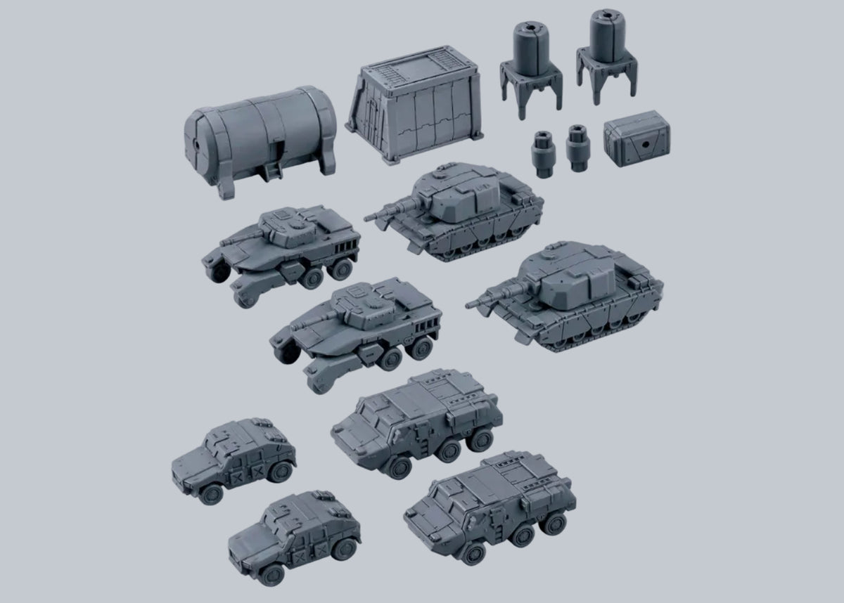 30 Minutes Missions Option Parts Set 24 (Multi Object 1) 1/144 Scale Accessory Set
