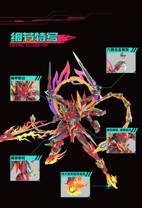 Legend of Star General MNP-XH04T NeZha (Transparent Ver.) Model Kit