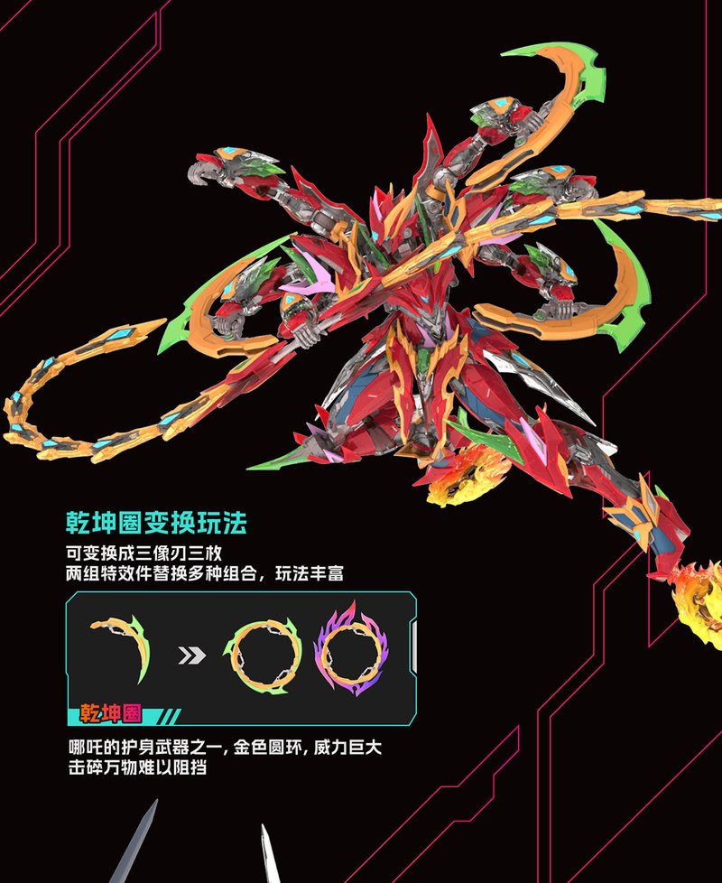 Legend of Star General MNP-XH04T NeZha (Transparent Ver.) Model