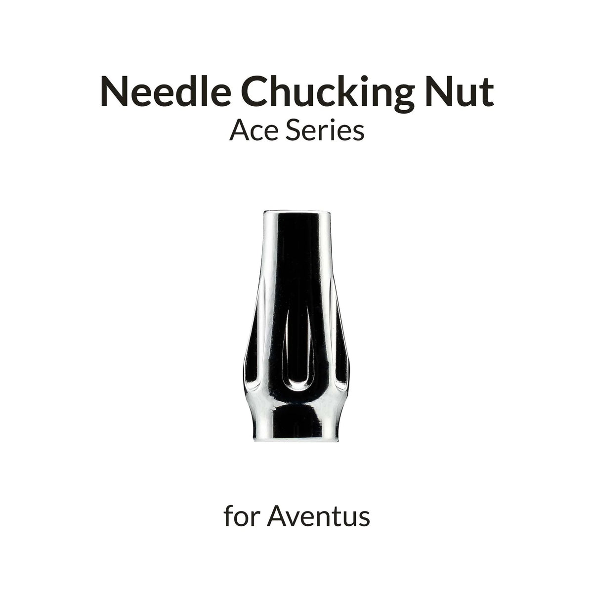 Gaahleri Aventus Silver Needle Chucking Nut
