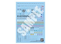 30 Minutes Missions Multiuse 5 Water Slide Decal Sheet