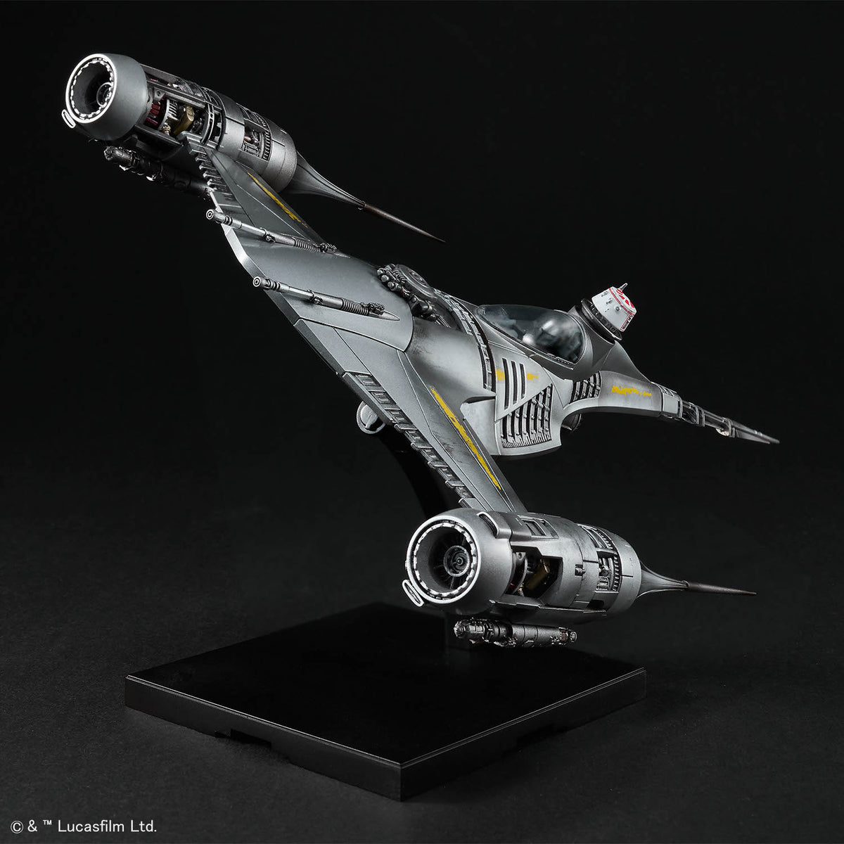 Star Wars The Mandalorian Mandalorian N-1 Starfighter 1/48 Scale Model Kit