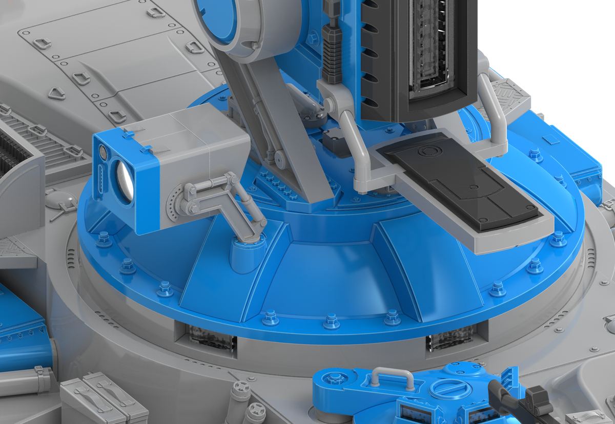 R.P.G. 01 - Allied Forces Laser Tank (Elite Tank Type)
