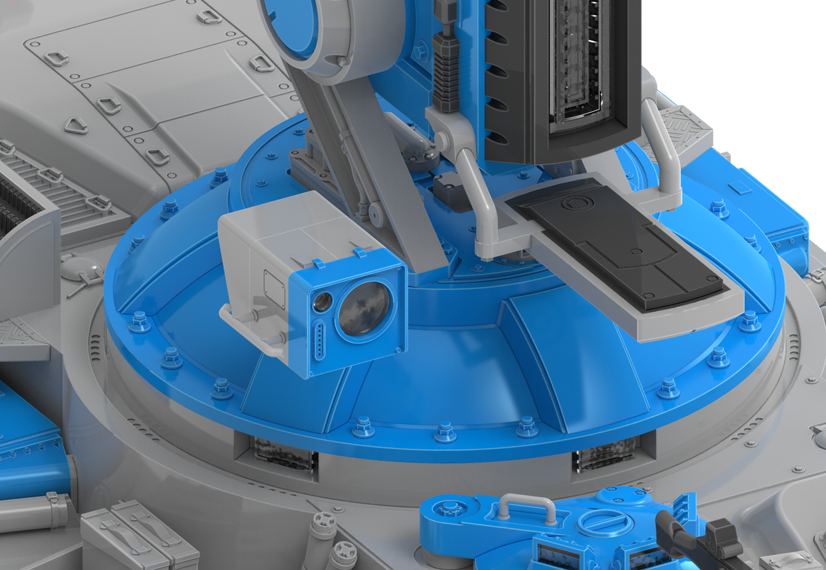 R.P.G. 01 - Allied Forces Laser Tank (Elite Tank Type)