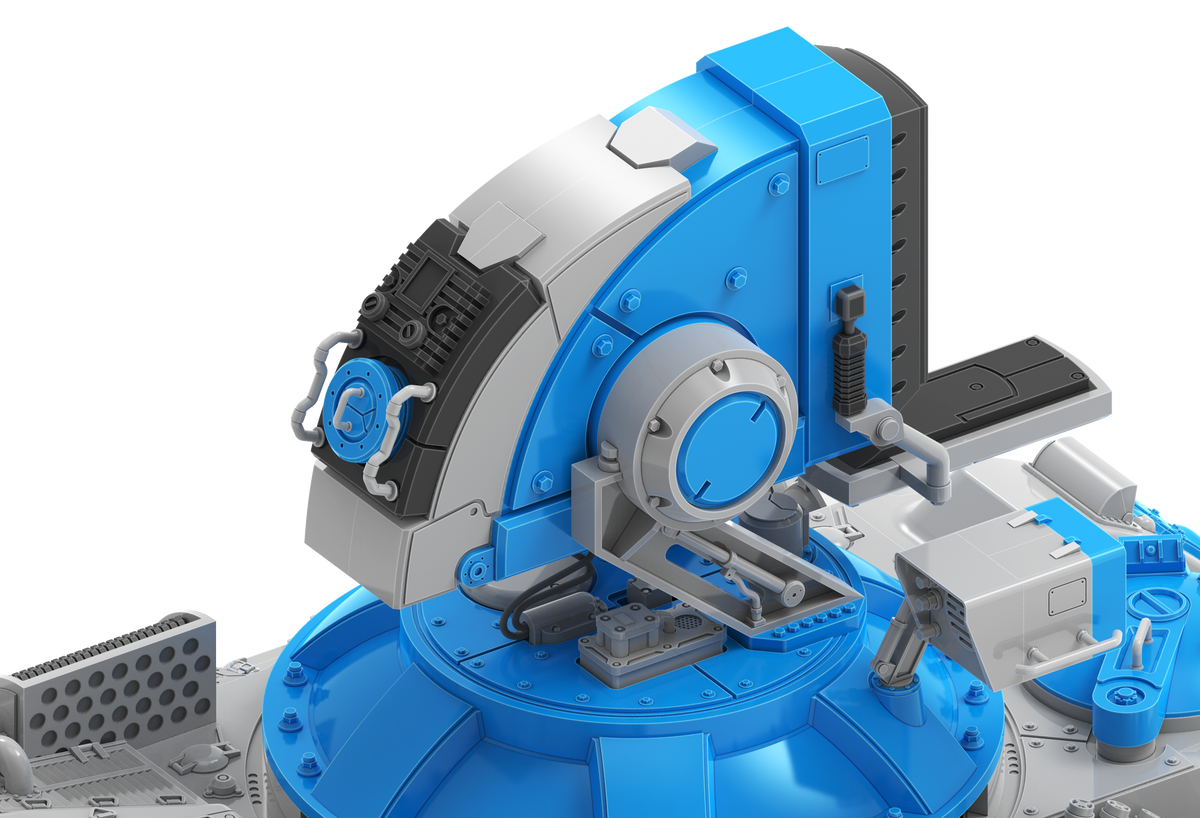 R.P.G. 01 - Allied Forces Laser Tank (Elite Tank Type)