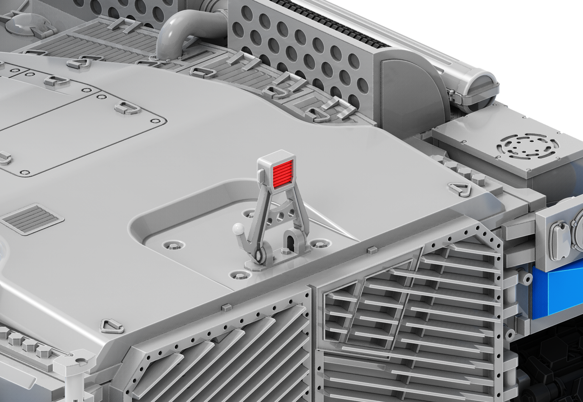 R.P.G. 01 - Allied Forces Laser Tank (Elite Tank Type)