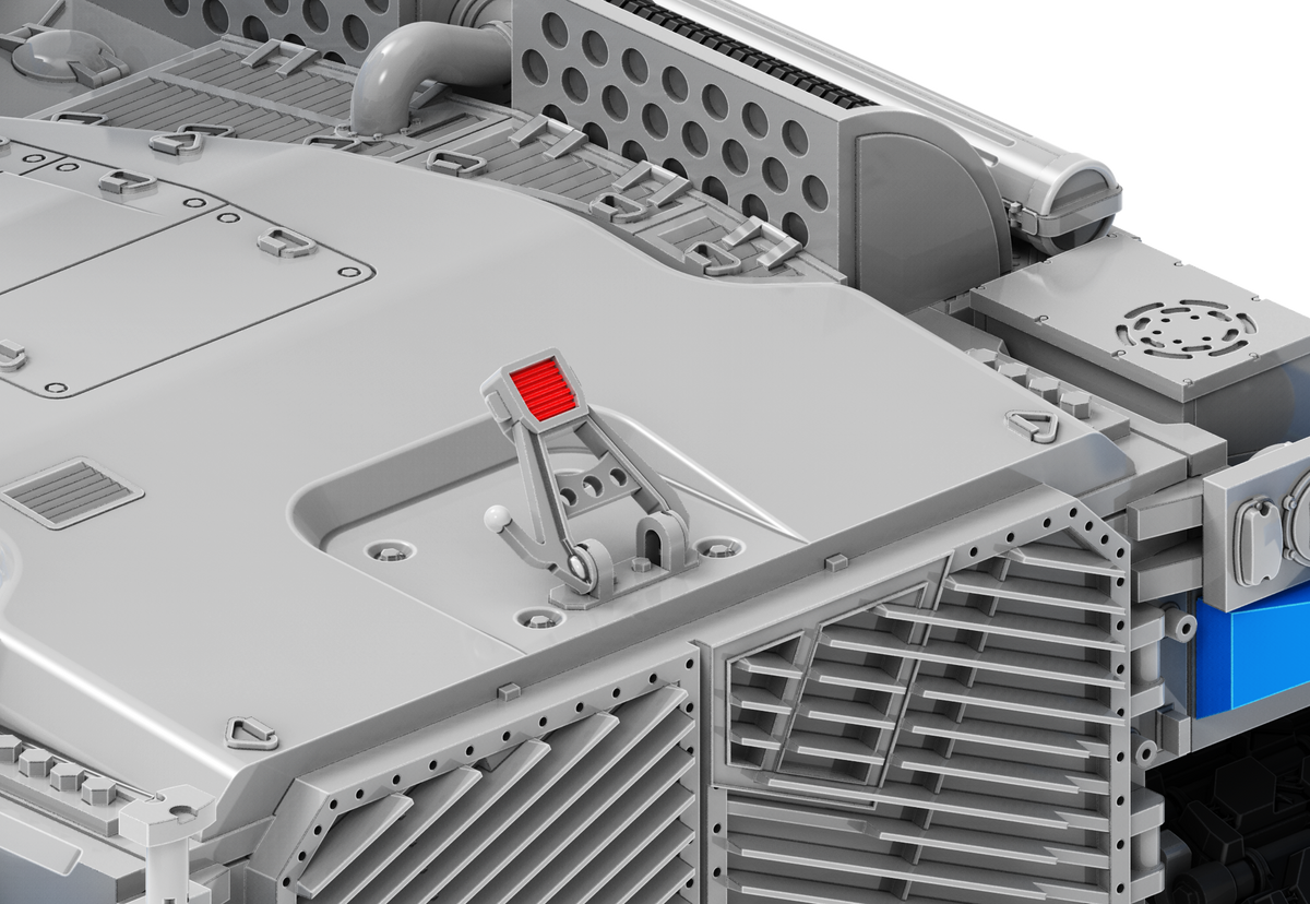 R.P.G. 01 - Allied Forces Laser Tank (Elite Tank Type)