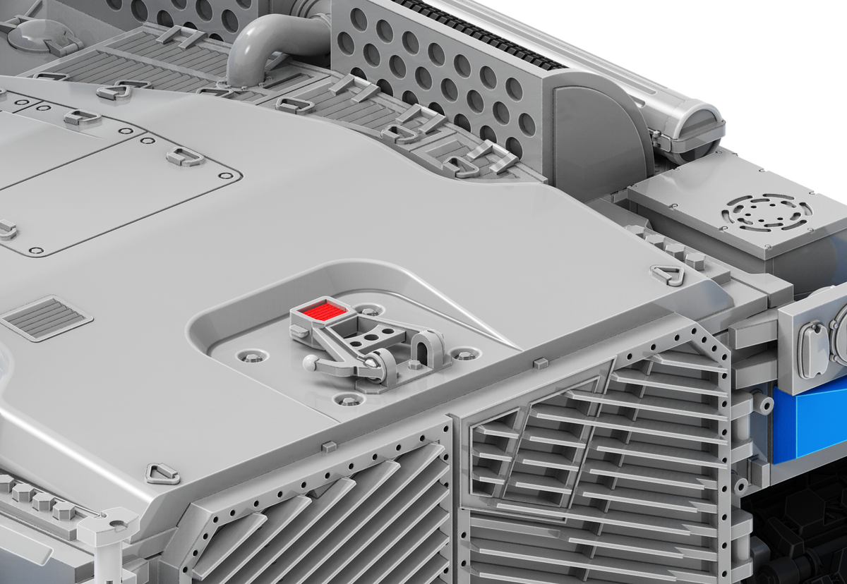 R.P.G. 01 - Allied Forces Laser Tank (Elite Tank Type)