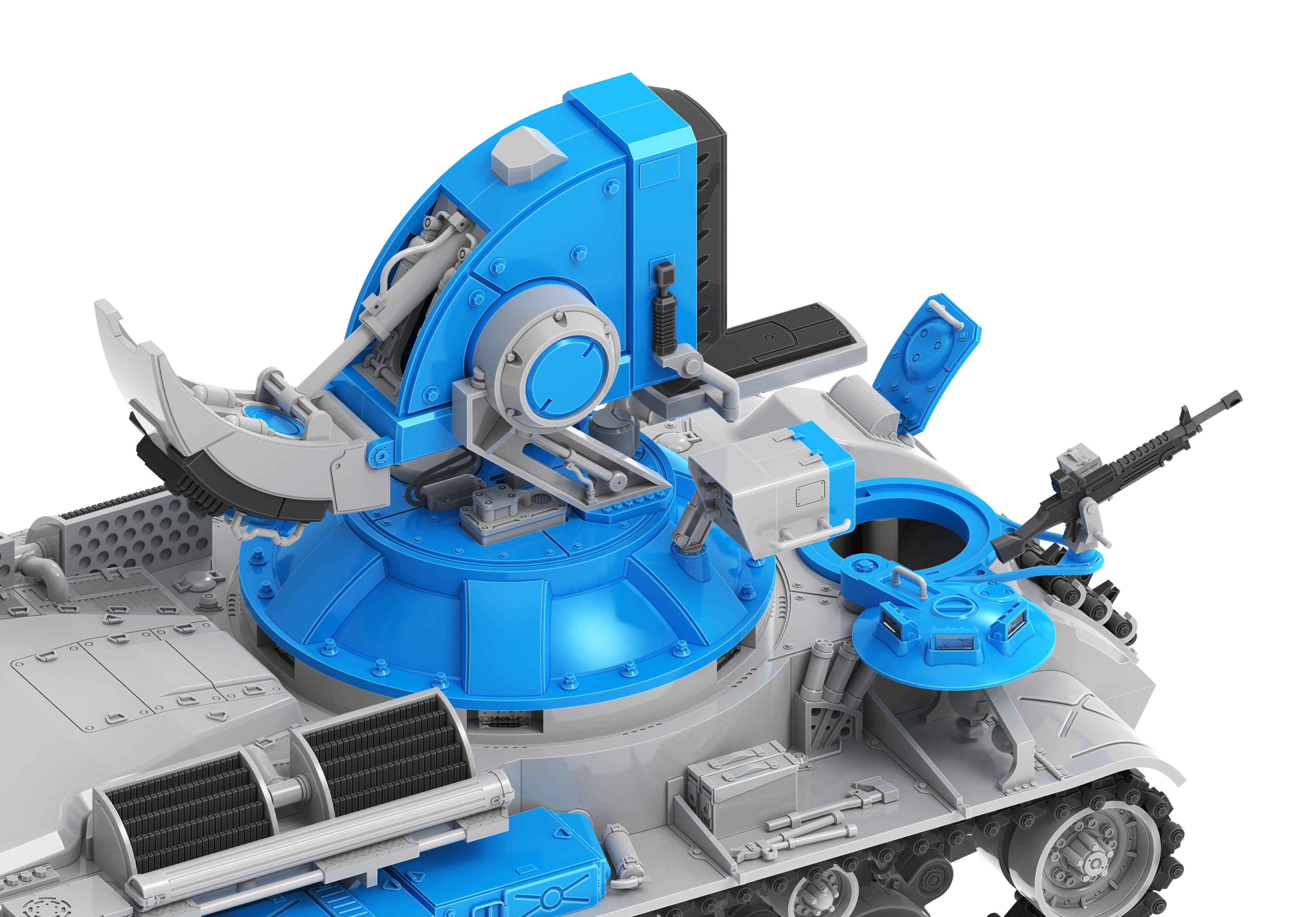 R.P.G. 01 - Allied Forces Laser Tank (Elite Tank Type)